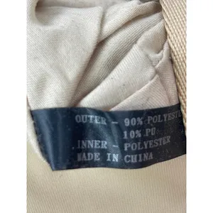 Peta & Jain Paloma Beige Cappuccino Nylon Crossbody Strap Hobo Bag Handbag OS thumbnail 6