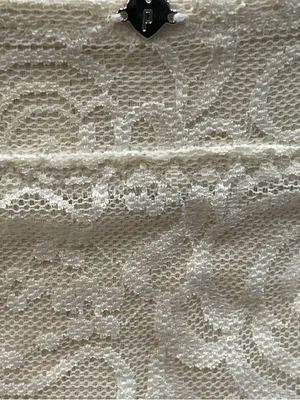 Cami Camisole Fairy Core Coquette PINK Victoria's Secret Lace Bralette Ivory L thumbnail 4