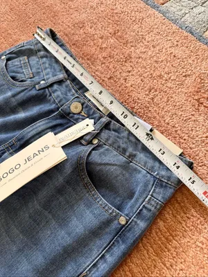 GOGO Jeans Wide Leg Jeans 26/3 medium Wash NWT thumbnail 5