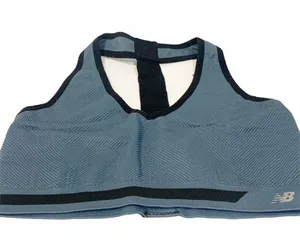 New Balance Size XL Blue Racerback Spellout‎ Bra thumbnail 1