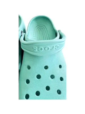 CROCS Classic Clogs Unisex 7 Aquamarine Mint Green Slip On Comfort thumbnail 10