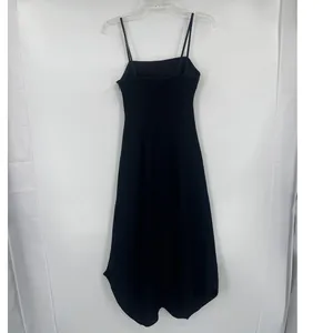 Vtg 90s Jones New York Asymmetric Dress Sz 6 LBD Slip Y2K Grunge Cocktail Hoco thumbnail 8