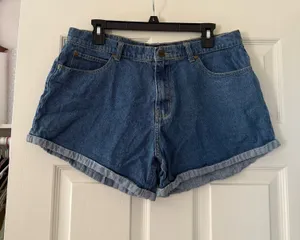 Afends Denim Jean Shorts Blue Size L thumbnail 1