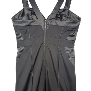 bebe Y2K Medium (8) Black Bodycon Dress Mini Timeless Classic Cocktail thumbnail 5