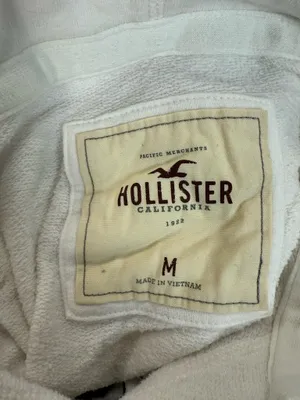Hollister White Women’s Hoodie thumbnail 2