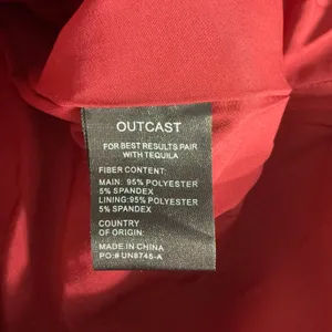 Outcast Tutu Mini Dress Red, M Red Size M thumbnail 3