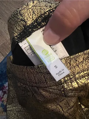 Adidas neo Gold Metallic Women’s Jeans - Shiny Statement Leggings thumbnail 7