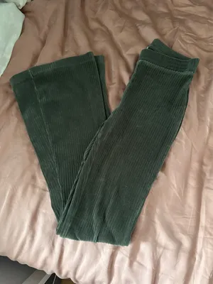Aerie Velvet Flare Pants Ribbed thumbnail 1