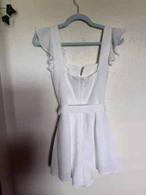 Mi Ami Francesca's White Romper thumbnail 2