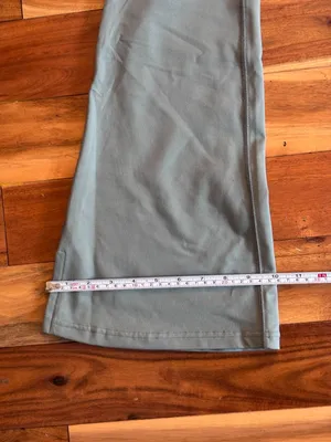 PUMA Essentials Script Flare Mint Green Leggings thumbnail 10