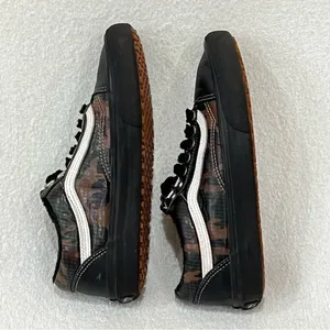 Vans Black Camouflage Old Skool MTE All-Weather Skate Shoes Size 9 thumbnail 9