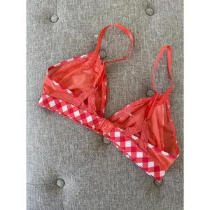 NWOT Aerie Shine Triangle Bralette M thumbnail 2
