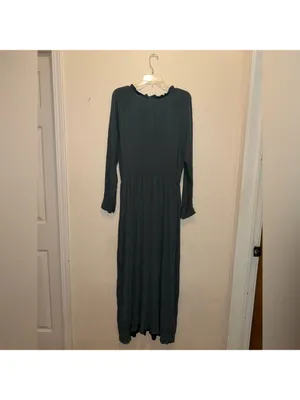 Chic Soul Maxi Prairie Long Sleeve Dress thumbnail 3