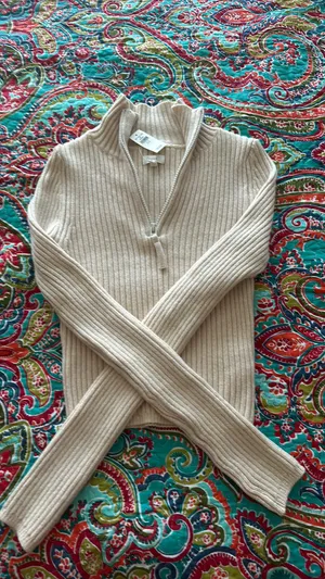 Aerie matching oatmeal sweater set thumbnail 4