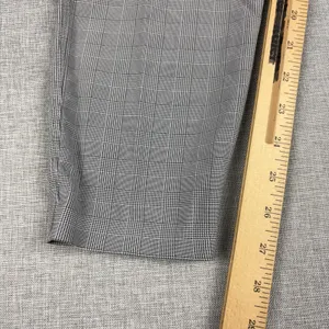 Athleta Pants Womens 2 Gray Plaid Skyline Jogger Woven Elastic Waist Travel thumbnail 2