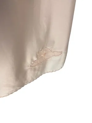 Vintage Bali Slip Skirt Pink Size M Cottagecore Coquette Spring Satin Bohemian thumbnail 8