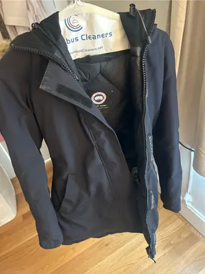Navy Blue Canada Goose Jacket thumbnail 7