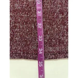 Wet Seal Burgundy Marled Lightweight Knit Open Front Cardigan Size M GUC thumbnail 9