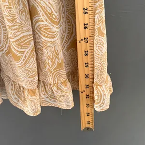 Sienna‎ Sky Womens Paisley Smocked Mini Dress Western Boho Square Neck L thumbnail 8