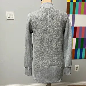 Lululemon Stand Out Sherpa Jacket Heathered Core Light Grey / Silver Drop thumbnail 13