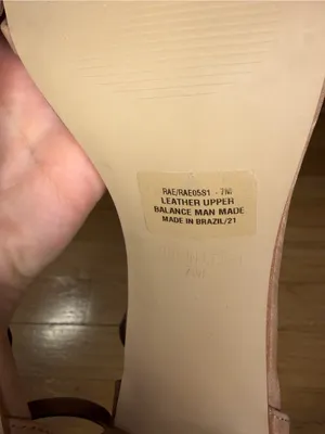 Steve Madden Rae Tan Nubuck Block Heel Sandals - Size 7 thumbnail 6