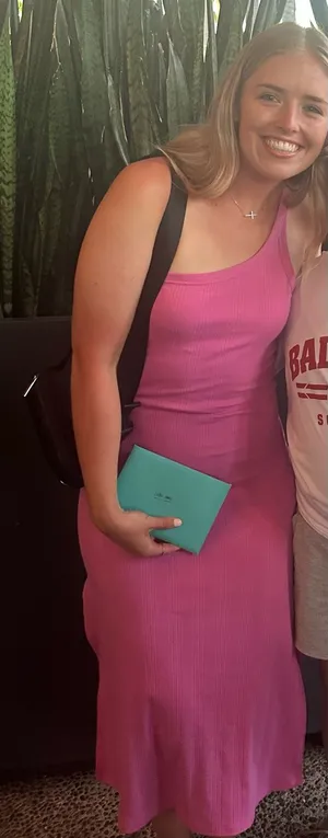 Aerie One-Shoulder Midi Ribbed Dress thumbnail 1
