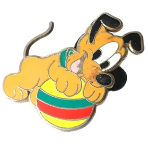 Disney Baby Pluto Ball Cast Member Lanyard Babies Series Pin 2004 thumbnail 1