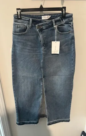 Cello Jean Skirt thumbnail 1