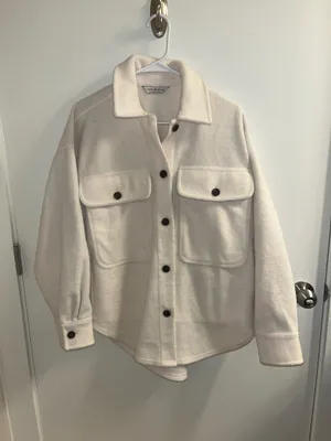 Alpine Design Fleece White Jacket thumbnail 3