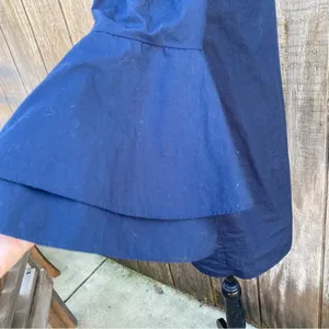 Amanda Uprichard Arabelle Dress with Off-the-Shoulder Bell-Sleeve Navy blue thumbnail 5