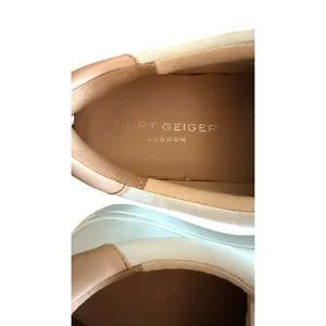 Kurt Geiger London Crystal Embellished Slip-On Sneakers White Blush Pink EU 38.5 thumbnail 12