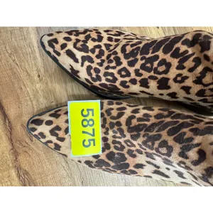Bella Vita Leopard Print Ankle Boots Pointed Toe Chelsea Booties Brown Black‎ 9 thumbnail 7
