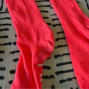 Victoria's Secret Pink and Cream Sock and Boot Sock Set thumbnail 4