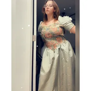 80s tapestry princess dress Pink thumbnail 2