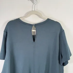 Spanx Air‎ Essentials Short Sleeve Romper Storm Blue Modal Womens Plus 3x thumbnail 12