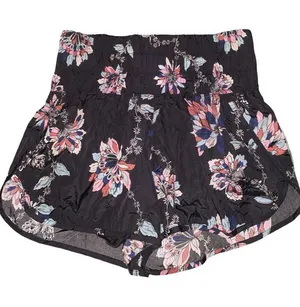 Free People Movement Running Shorts Women's Medium Floral The Way Home Workout thumbnail 1