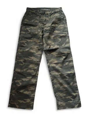 American Eagle AE Ex-boyfriend Camo Casual Pants Green Utility Women’s Sz Small thumbnail 6