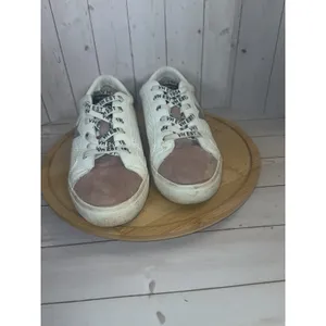 Vintage Havana Gadol Vintage Sneakers White Blush Leather, Size 6 thumbnail 3