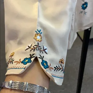 Size XL silk blouse thumbnail 4