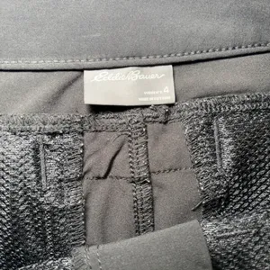 Eddie Bauer Women's Roll-Up Convertible Hiking Pants Size 4 Black Outdoor Trail thumbnail 4