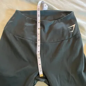 Womens Gymshark Size XXS Green High Waist 7/8 Leggings EUC thumbnail 4