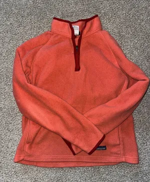 Patagonia Synchilla Coral Half-Zip Fleece Pullover Women thumbnail 1