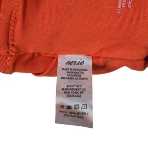 Aerie Textured Orange Scoop Neck Bikini Top M‎ NWT thumbnail 7