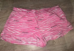 Vintage Y2K AERO Aeropostale pink short shorts M thumbnail 1
