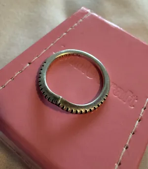 Pandora timeless wish sparkling blue ring thumbnail 3