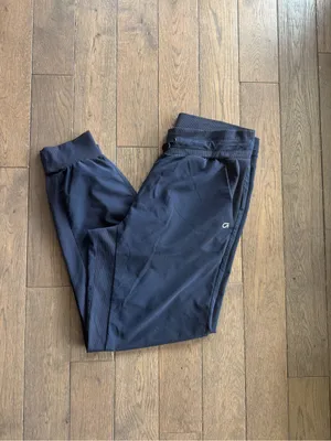 GAP Women’s Navy Drawstring Jogger Pants thumbnail 8