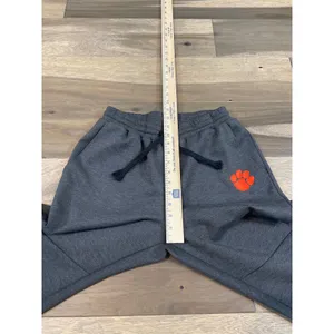 NCAA Clemson Sweatpants Size S Gray Elastic Waist Drawstring Embroidered Logo thumbnail 6