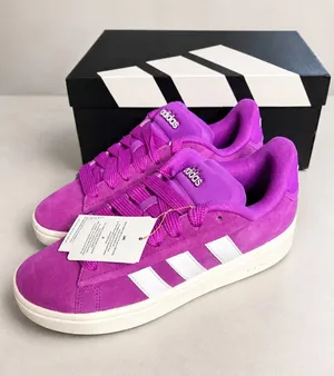 Adidas Grand Court Alpha Magenta Suede Sneakers Women’s 7.5 NWT thumbnail 1