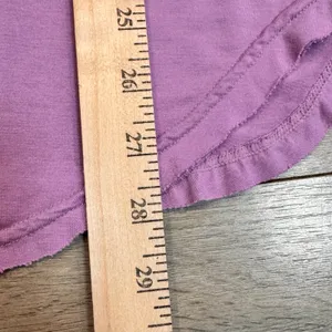 Free People‎ Magical Moonshine Tunic Purple V Neck Long Sleeve Top Shirt Small S thumbnail 6