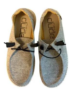Hey Dude Women's Wendy Chambray Slip-On Shoes - White Nut (Size 7) - NWOB thumbnail 2
